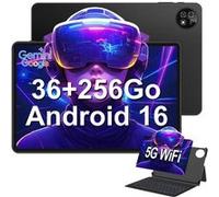 MICREAR Tablette Tactile 10,1" FHD - Android 16 - 36(6+30)Go RAM - 256Go ROM - Unisoc T310 Octa Core - Noir