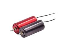 Micro 8.5mm*20mm 8520 Coreless Motor DC 3V 3.7V 53200RPM High Speed Electric RC Drone Engine for Quadcopter Aircraft UAV Toy(Black Motor)