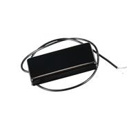Micro à double bobine de qualité supérieure avec résistances 7,85 K 2 fils - Coque noire adaptée pour guitare électrique et box