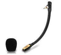 Micro A40 de rechange pour casque de jeu Astro A40/A40 TR sur PS5, PS4, Xbox One, PC, Mac, téléphone, réduction du bruit 3,5 mm Noir