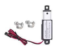 Micro Actionneur Linéaire électrique, Mini Actionneur de Mouvement en Aluminium 12 V avec Interrupteur de Fin de Course, pour Armoires, Ouvre-fenêtre, Domotique (10mm)