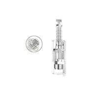 Micro aiguilles pour Dermapen Aiguilles de rechange Pointes Cartouches Slot Vis Regular pour voiture Derma Electric Microneedling Pen Style Boucle (36 pin-10PCS)