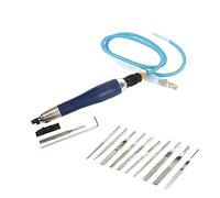 Micro Air Grinder Set Meuleuse Stylo Pratique De Poche Pneumatique Multifonctionnel Polissage Rectifieuse Gravure Avec set)