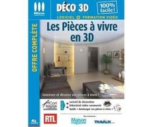 MICRO APPLICATION - Les Pièces à vivre en 3D - Ensemble complet - 1 utilisateur - CD - Français - Win
