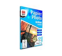 Micro Application Papier Photo A4 - Feuille A4 - Papier imprimante - Tirage photo - Papier impression photo - Feuilles Papier Photo Professionnelle Brillante A4