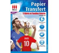 Micro Application Papier transfert T-shirt 5099 G pour textiles de couleur 6 feuilles A4