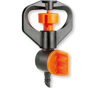 Micro arroseur à trou oblong réglable à 360° Noir/orange/gris 91250