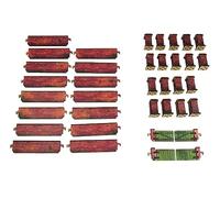 Micro Art Studio: WW2 Normandie Mur avec portail (bas) HDF terrain pré-peint