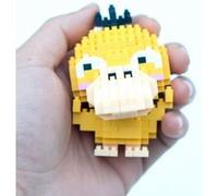 Micro blocs de diamant, petites particules, Pokemon, atteignez le canard, assemblez des jouets G