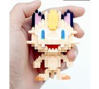 Micro blocs de diamant, petites particules, Pokemon, blâme, assemblage de jouets