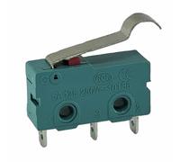 Micro bouton 3 broches 250 V 5 A 2 positions ON/ON Interrupteur de fin de course avec bras de levier semi-circulaire Interrupteur à bascule tactile poussoir pour mécanique, appareils électroniques