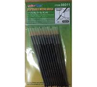 Micro-brosses jetables - MASTER TOOLS - TRUMPETER 08011 - Lot de 12 - Mixte - Adulte