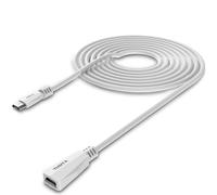 Micro Câble D'extension Usb Power (20ft 6m) - Mâle Vers Femelle Extender Cordon Pour Blink Xt2 Outdoor Indoor Home,Ring Stick Up Solar Panel,Arlo Pro,Zmodo - Security Accessoires De Caméra