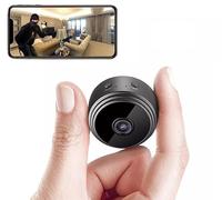 Micro caméra cachée IP WiFi HD 1080p avec batterie et application pour regarder des vidéos en temps réel depuis le téléphone portable Mini caméra de sécurité espion pour surveillance avec vision