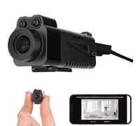 Micro-caméra connectée Full HD DV-325.mini avec batterie et vision nocturne IR [Somikon]