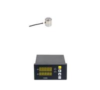Micro capteurs de charge + indicateur d'affichage Cellules de charge de compression et de tension for mesure de force 5 kg, 10 kg, 20 kg, 50 kg, 100 kg(50KG and Indicator)