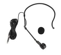 Micro Casque à Crochet d'oreille, Casque Filaire de 16,4 Pieds, Microphone à Crochet d'oreille Réglable, Micro de Tête de Casque pour Conférences, Performances en Direct, Théâtre