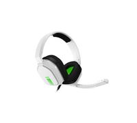 ASTRO Gaming A10 Casque Gamer, Léger et Résistant, Audio, 3,5mm Audio Jack, Compatible avec Xbox Series X|S, Xbox One, PS5, PS4, Nintendo Switch, PC, Mac, Smartphone - Blanc/Vert