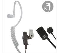 Micro-casque Albrecht AE 32 K, micro clair, PTT, robuste et léger, idéal talkies-walkies.