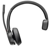 Poly Micro-casque Voyager 4310-M UC Bluetooth fil/ss-fil, câble USB-A→USB-C + dongle BT700 Noir E