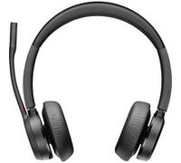 Micro-casque avec et sans fil Poly Voyager 4320-M Bluetooth Noir + câble USB-A vers USB-C + dongle BT700 Noir E