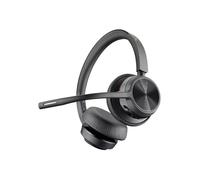 Micro-casque - Bluetooth - sans fil - HP Inc. - Poly Voyager 4320 - Micro-casque - sur-oreille - Bluetooth - sans fil - noir - cert