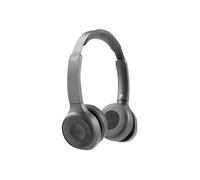 Cisco 730 Casque Avec fil &sans fil Arceau Appels/Musique Bluetooth Noir, Charbon