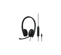 Micro-casque - EPOS I SENNHEISER - ADAPT 160 USB-C II - Filaire - Sur-oreille - Noir