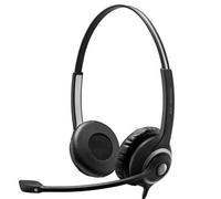 EPOS IMPACT SC 30 USB ML - Micro-casque - sur-oreille - filaire - USB - noir avec des reflets orange