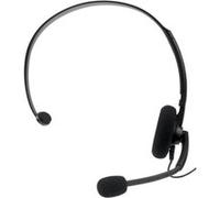 Microsoft Xbox 360 Headset - Micro-casque - sur-oreille - filaire - noir - pour Xbox 360, Xbox 360 S