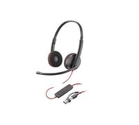 Micro-casque - filaire - USB-C - HP Inc. - Poly Blackwire 3220 - Blackwire 3200 Series - micro-casque - sur-oreille - filaire - USB