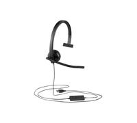 Logitech Casque de bureau filaire H570e Noir Câble de 19 m 981-001427