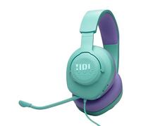 JBL Quantum 100 M2 Bleu, gaming filaire avec micro amovible pour PS5, PS4, XBOX, Nintendo Switch, Mac