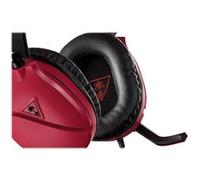 Micro-casque Gaming filaire Turtle Beach Recon 70 Rouge Foncé pour Nintendo Switch Rouge G