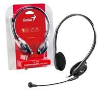 Micro-Casque GENIUS HS-200C Filaire Stereo Gris - Pour Ordinateur