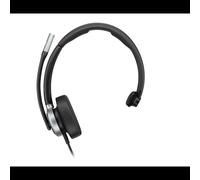 Micro-casque HP Poly Mission 615 USB filaire monaural avec microphone antibruit pour centres d'appels