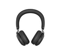 Micro-casque Jabra Evolve2 75 - Bluetooth sans fil et filaire - Suppresseur de bruit actif - USB-C - Noir