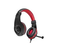 Micro-casque Legatos SPEEDLINK noir - Son stéréo pour jeux d'action - Confortable et ajustable