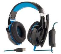 Mod-it Micro-casque GHS-400.LED USB lumineux pour gaming – Son Surround 7.1