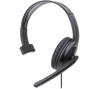 Micro-casque MANHATTAN Mono supra auriculaire - Léger - USB-A