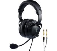 Micro-casque Micro de chant Monacor BH-009 Type de transmission (détails):filaire avec bonnette anti-vent