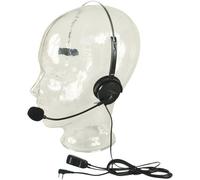 Midland Micro-casque C652.02 MA 35L sur-oreille, filaire, archet réglable, micro col de cygne, PTT