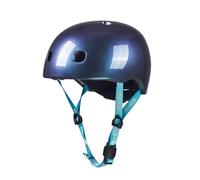 Jeu de plein air Micro Mobility Casque avec boucle magnétique et lumière LED intégrée Taille M Néochrome Bleu