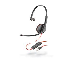 Micro-casque - PLANTRONICS - Blackwire C3210 - Filaire - Large bande sur PC - Suppresseur de bruit actif