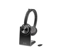 POLY SAVI 7320 UC Casque DECT 2 écouteur + Clé USB