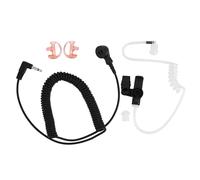 Micro-casque Push-To-Talk avec tube acoustique pour talkie-walkie Motorola, oreillette de surveillance invisible, confortable et transparente