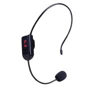 Micro-casque sans fil FM, mains libres, pour enseignement, conférence, Guide, Promotion en Studio