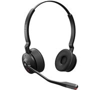Micro-casque sans fil Jabra Engage 55 stéréo de rechange - Microphone à réduction de bruit - Protection auditive - Noir