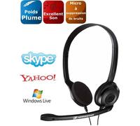 Micro-casque Sennheiser PC 3 Chat - Micro VoiP, Son HI-FI stéréo, Microphone à suppression de bruit