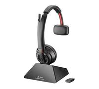 Micro-casque serre-tête Poly Savi 8210 monaural DECT 1 880-1 900 Mhz + kit de chargement